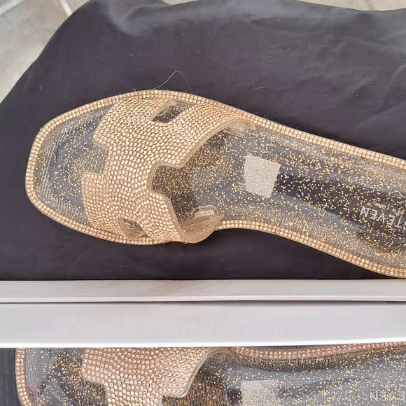 Steven clear& gold slides - Picture 4 of 5